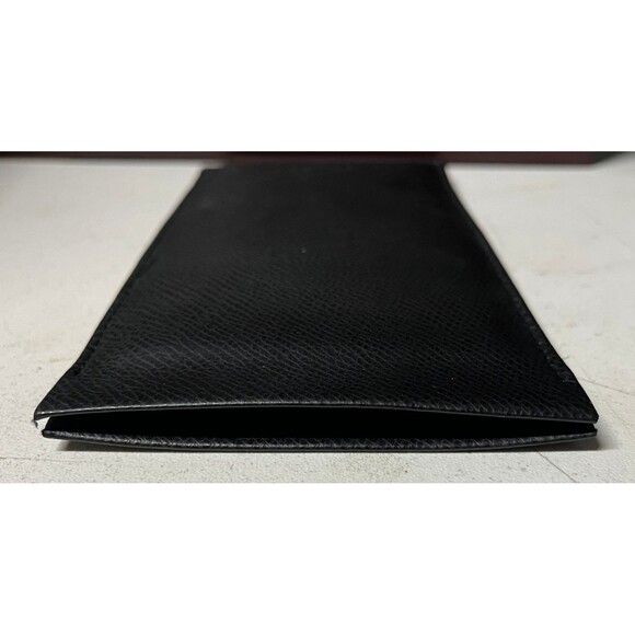 CELINE Black Leather Pouch Cloth Box Authentic Case Eyeglasses Sunglasses - Picture 4 of 11